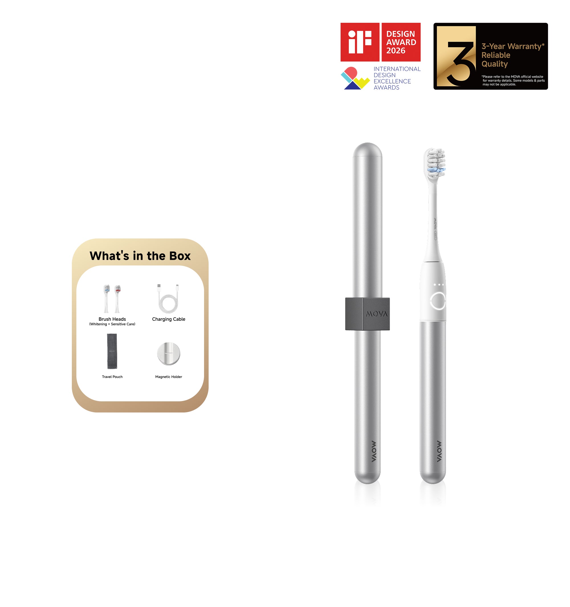 MOVA AirWave Electric Toothbrush