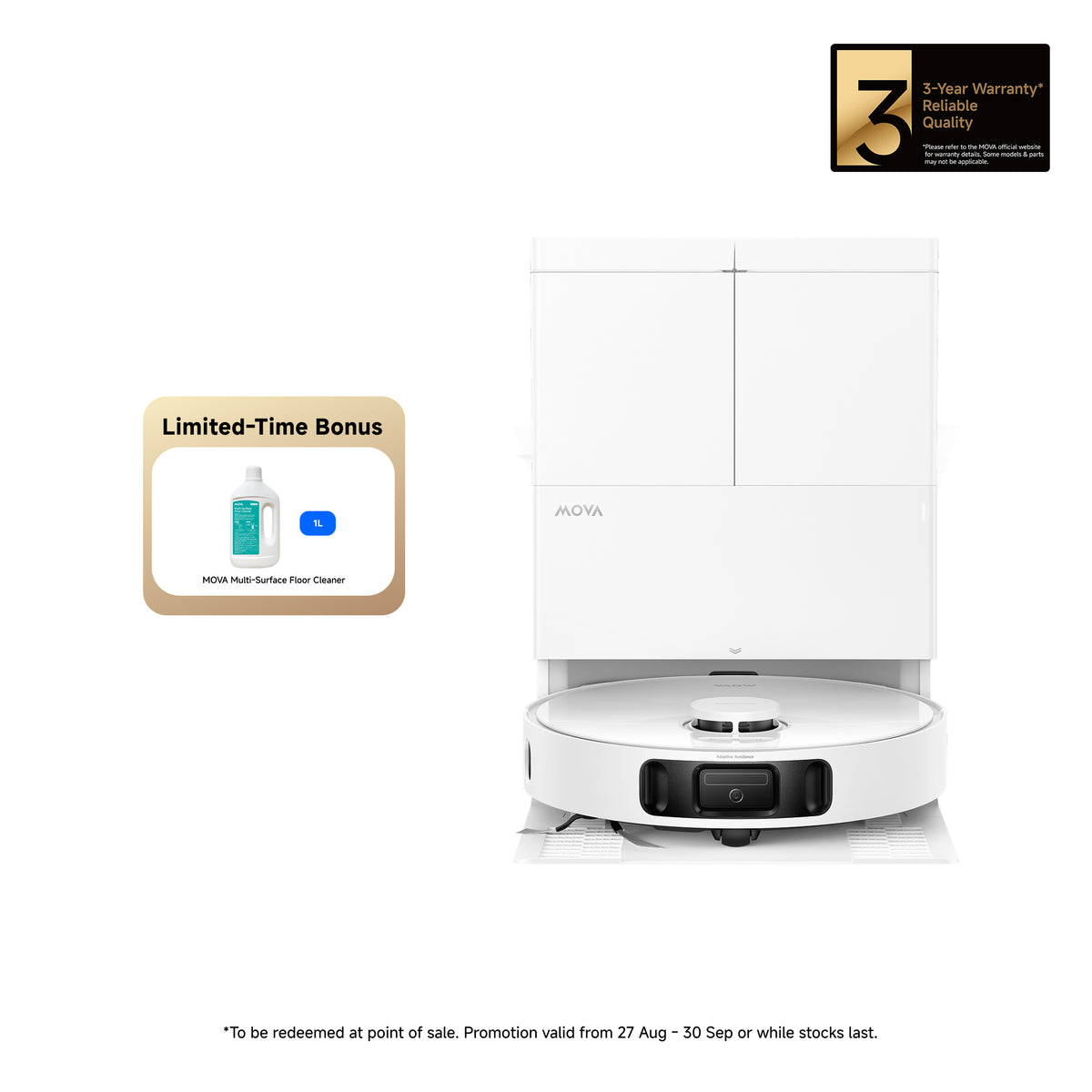 MOVA E50 Ultra Robot Vacuum