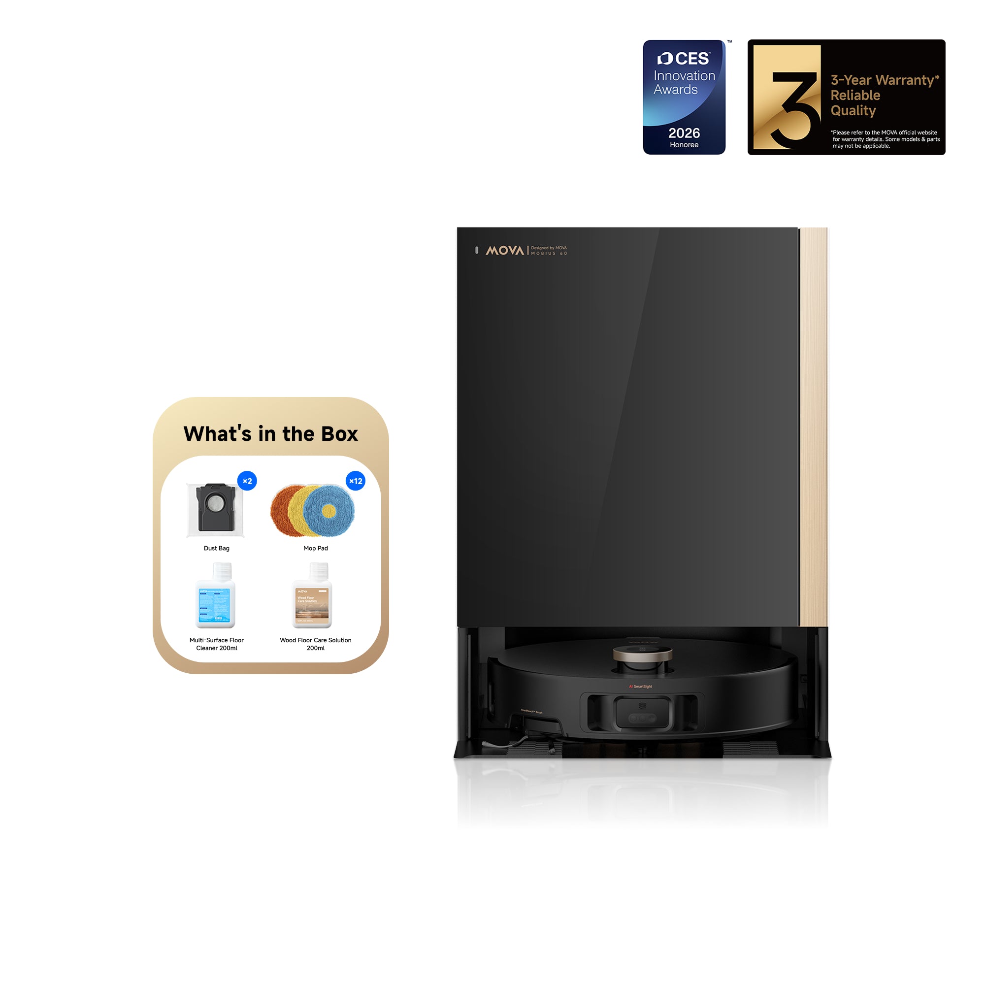 MOVA MOBIUS 60 Robot Vacuum