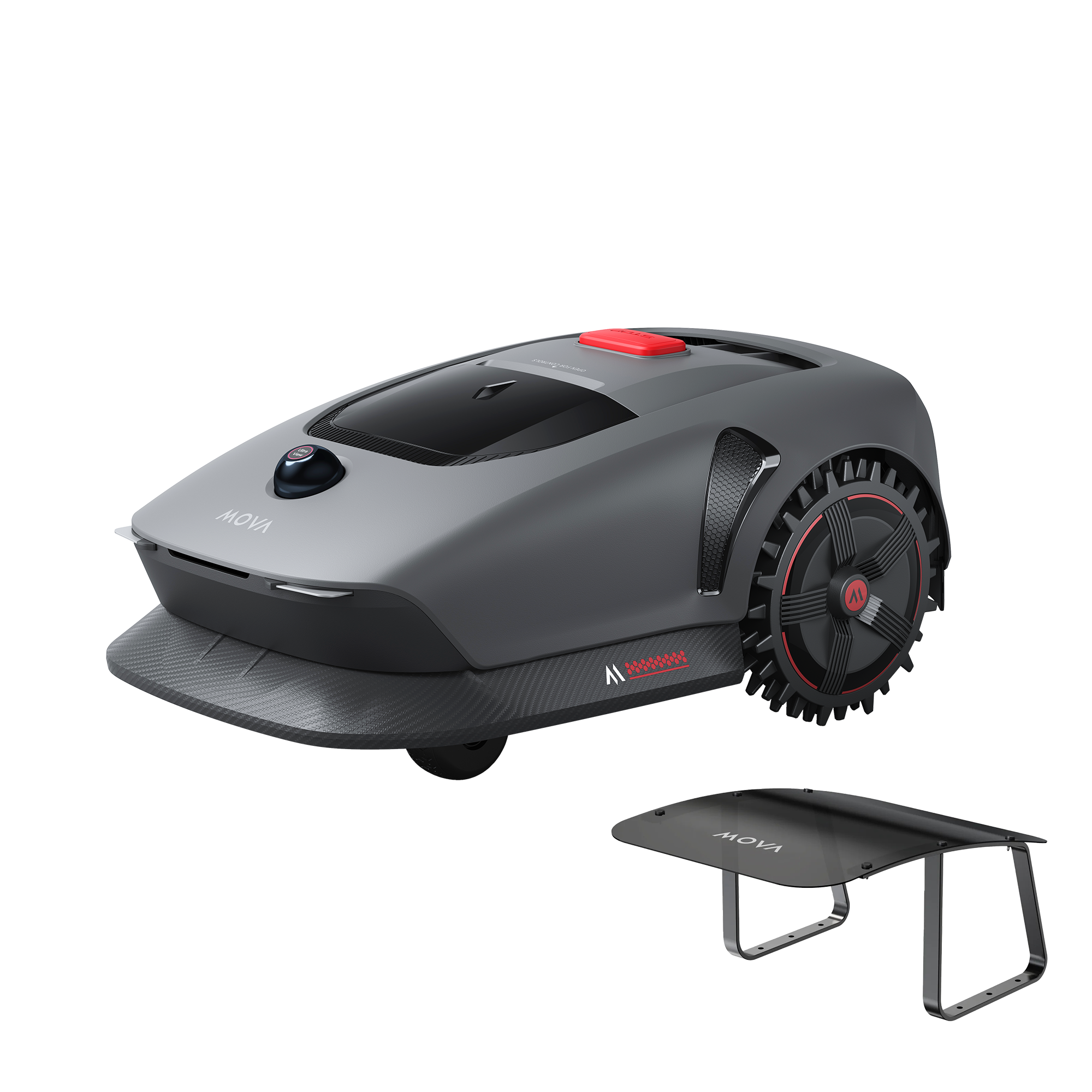 Bundle Garage with MOVA 1000 Robot Lawn Mower