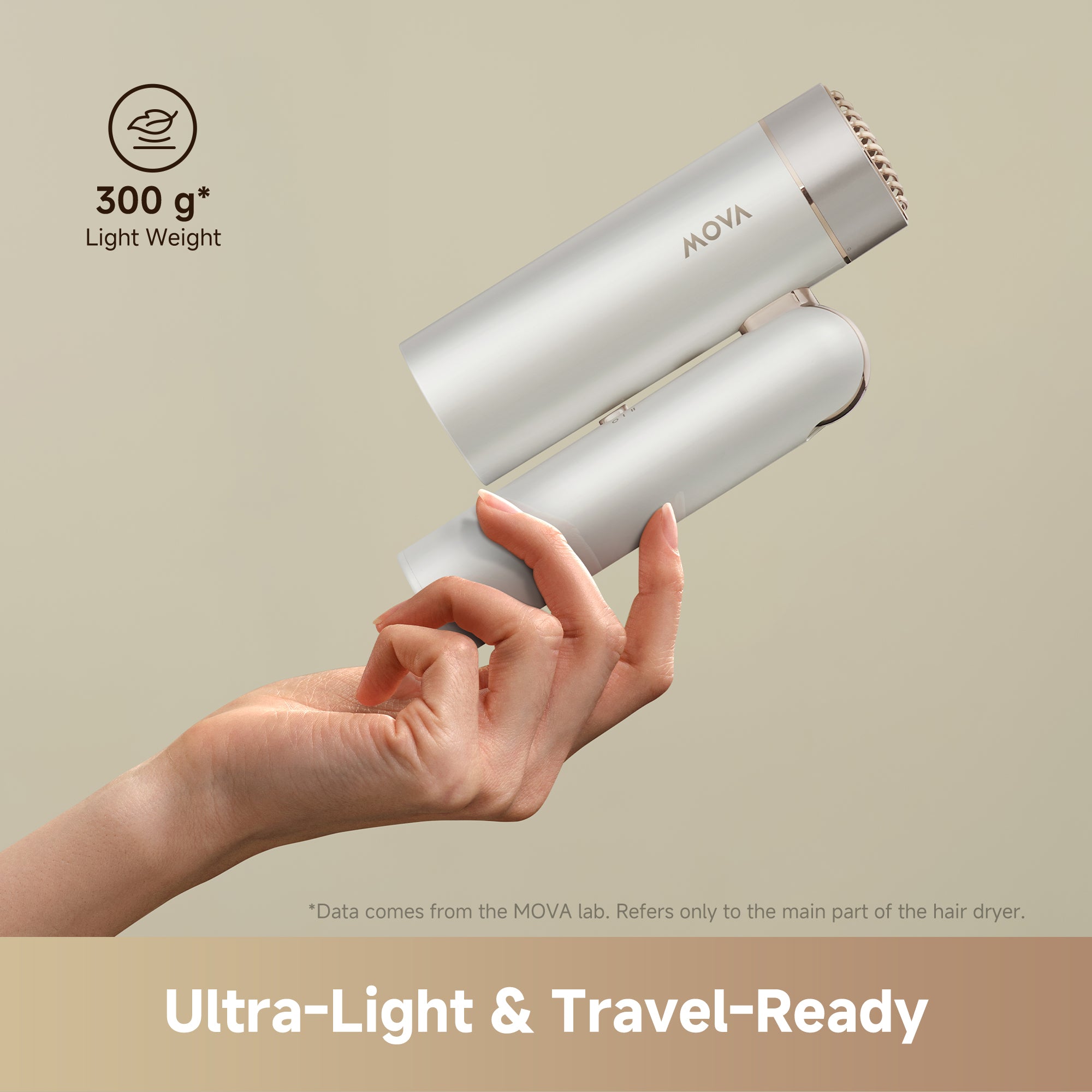 Bundle with MOVA Flip 10 Hairdryer