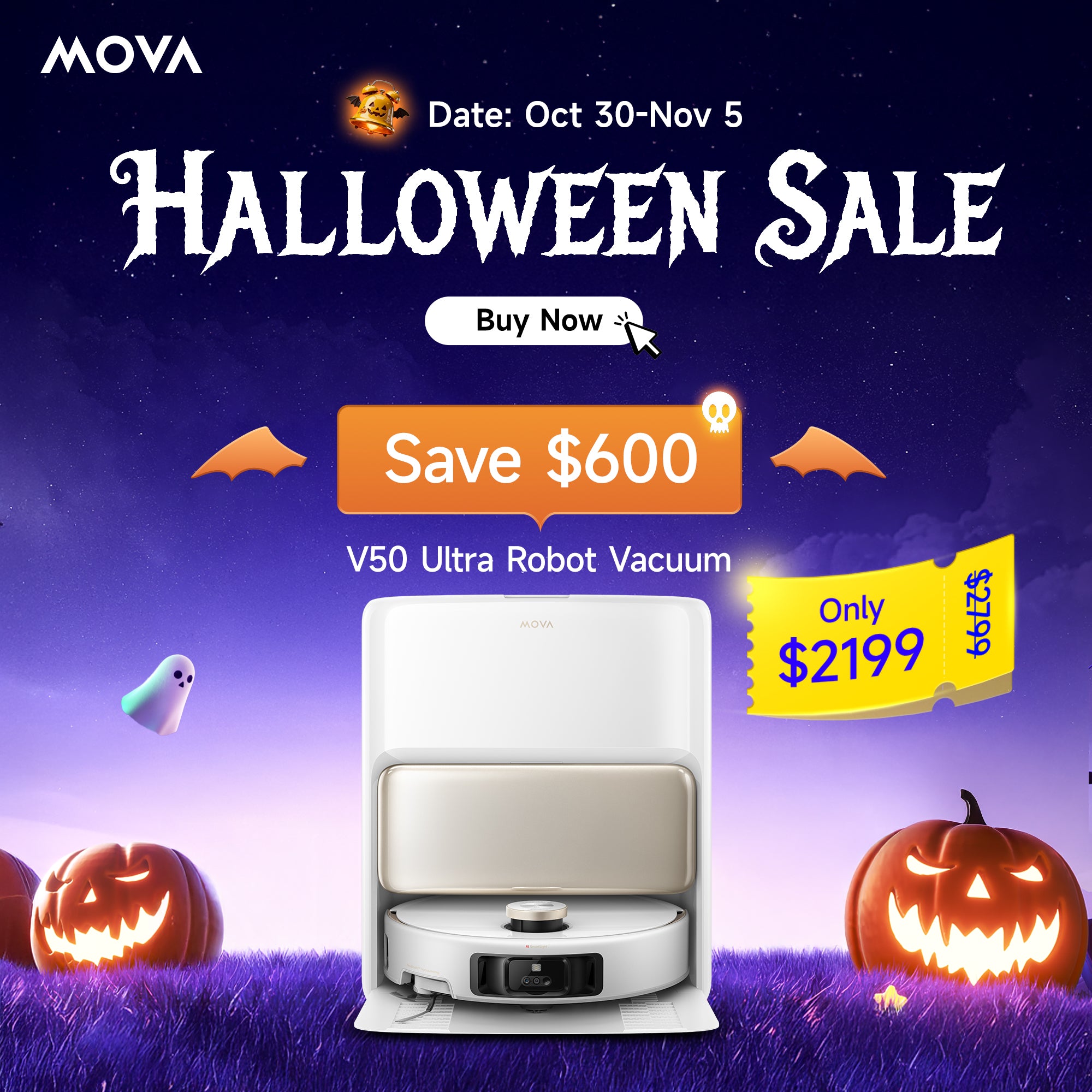 MOVA V50 Ultra Robot Vacuum