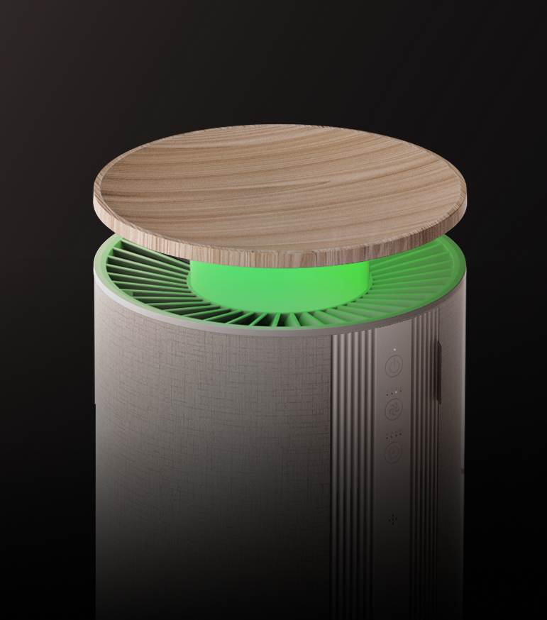 Real-Time Air Quality Mood Lighting