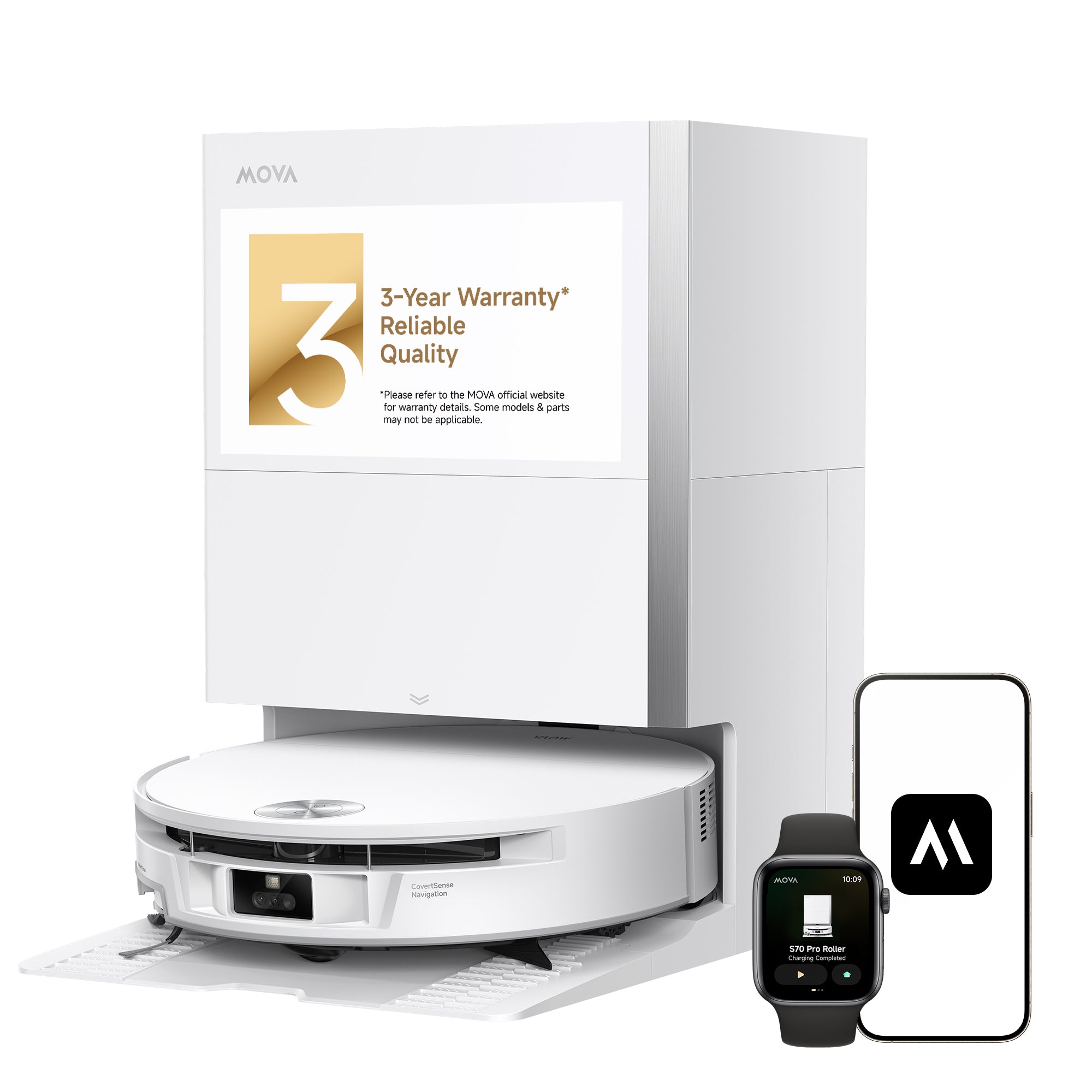 [Pre-order] MOVA S70 Pro Roller Robot Vacuum