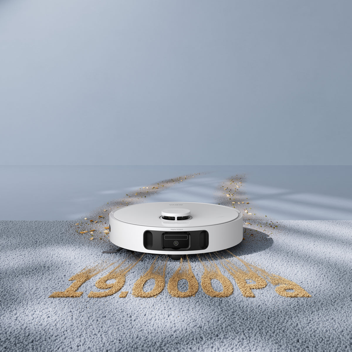 19,000Pa* Powerful Suction.
