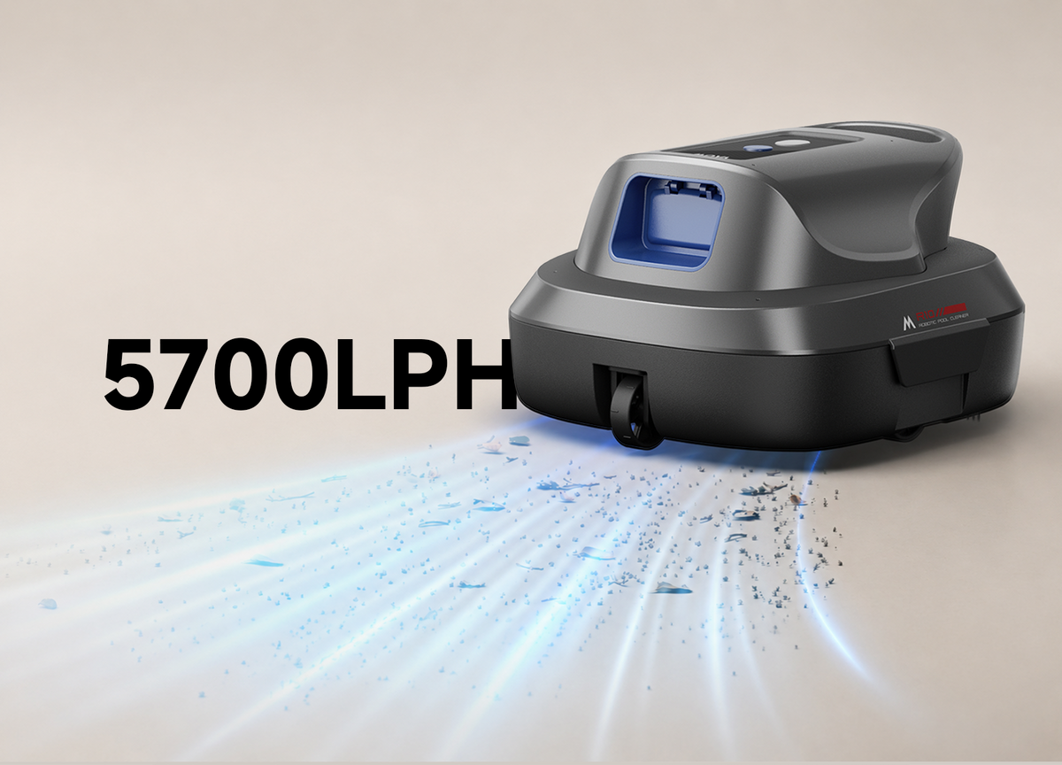 5,700LPH Suction Power