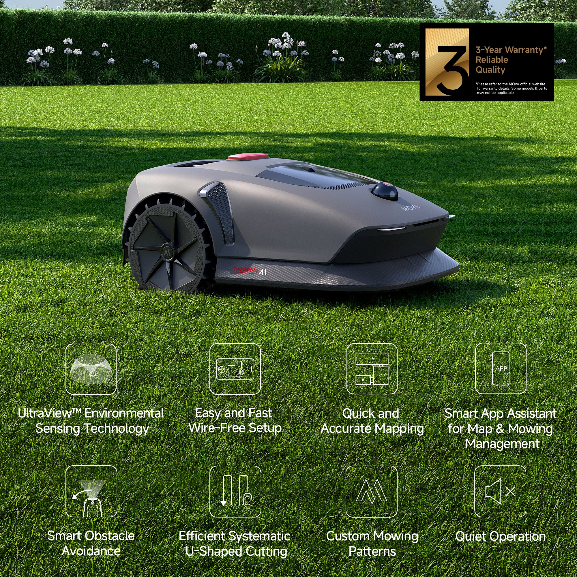 MOVA 600 Robot Lawn Mower