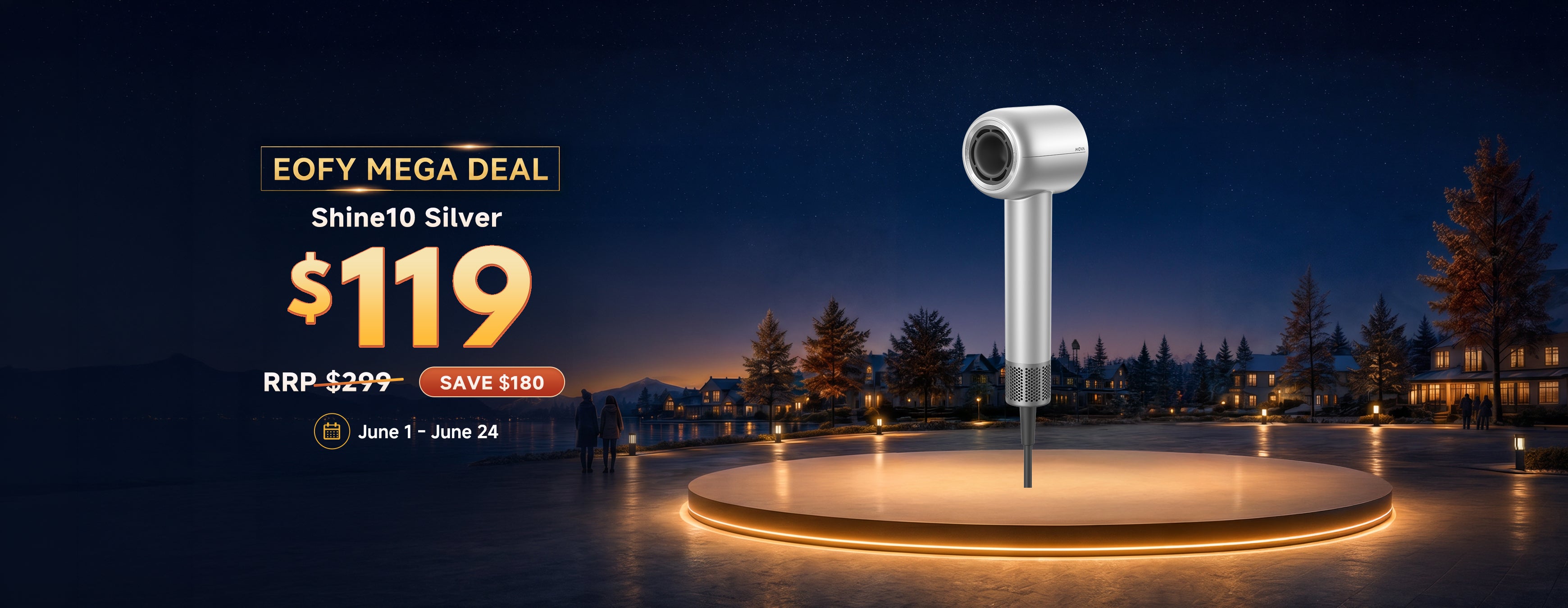 MOVA Shine 10 Hairdryer | Shine with Your Radiance – Mova Tech