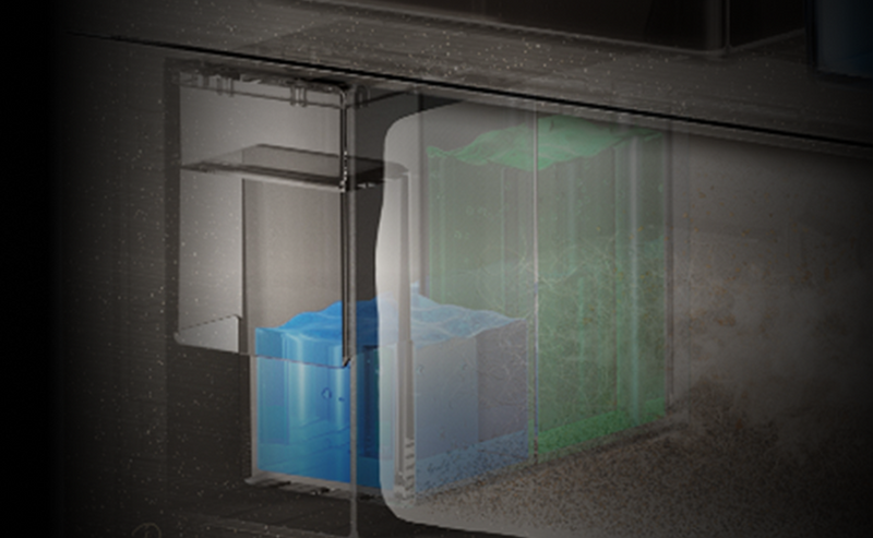 Dual Tanks for Solution Refill