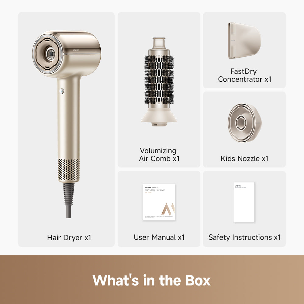 MOVA Shine 20 Hairdryer