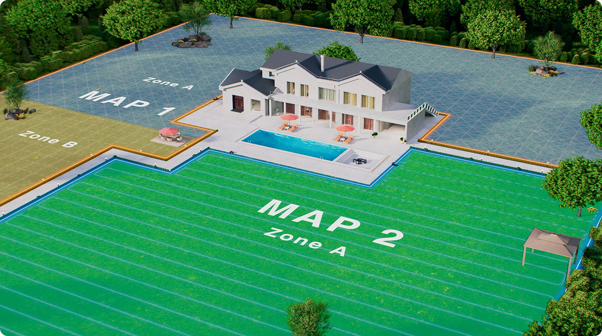 Dual Maps
& Up to 150 Managed Zones