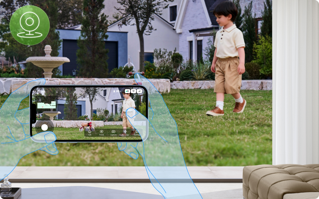 TrueGuard™
Live Video & Patrol for Garden Security