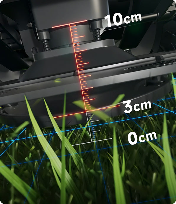 3-10cm
Adjustable Cutting Height