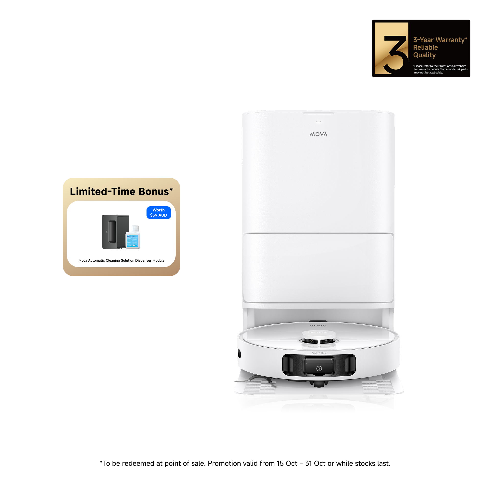 MOVA E40 Ultra Robot Vacuum