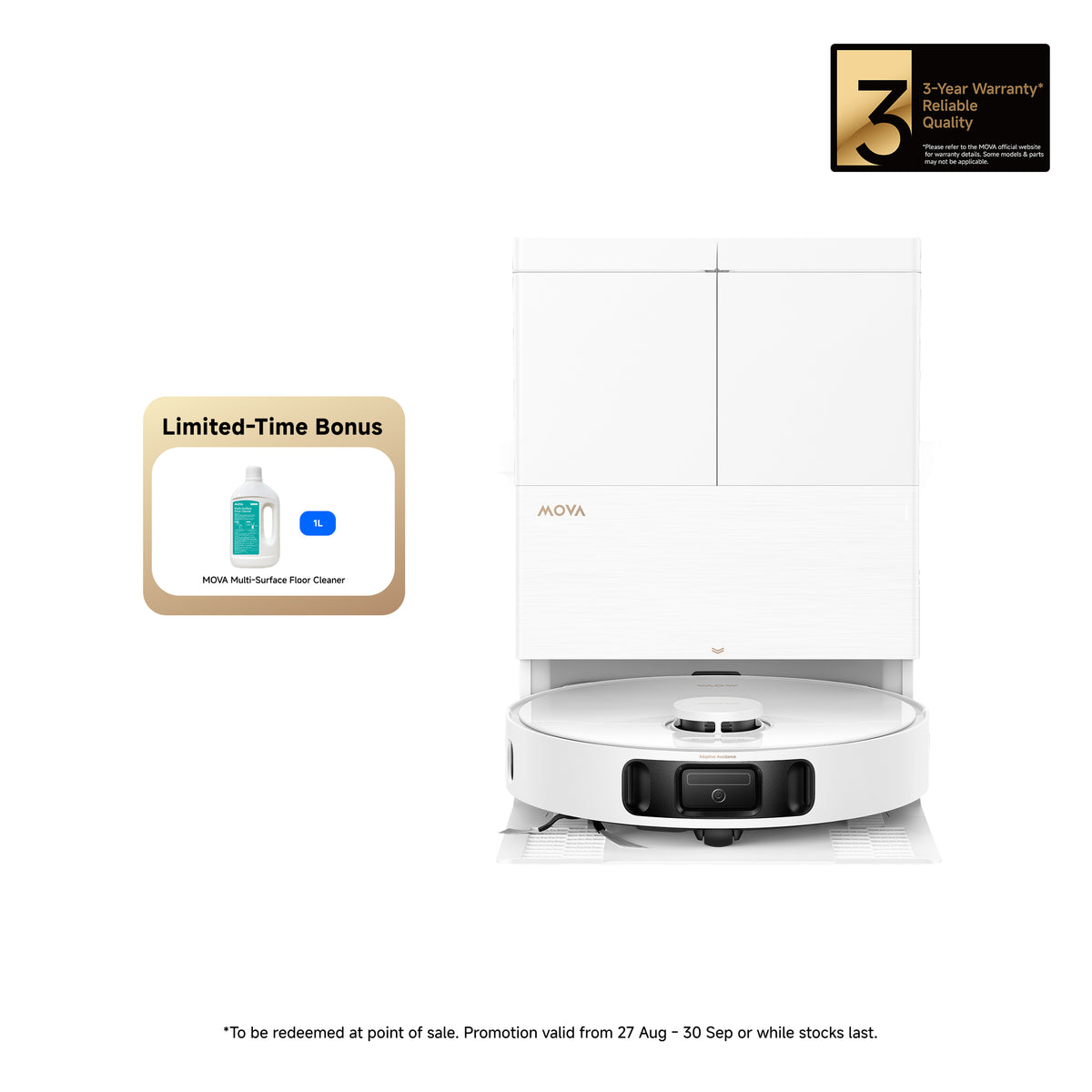 MOVA E50 Pro Ultra Robot Vacuum