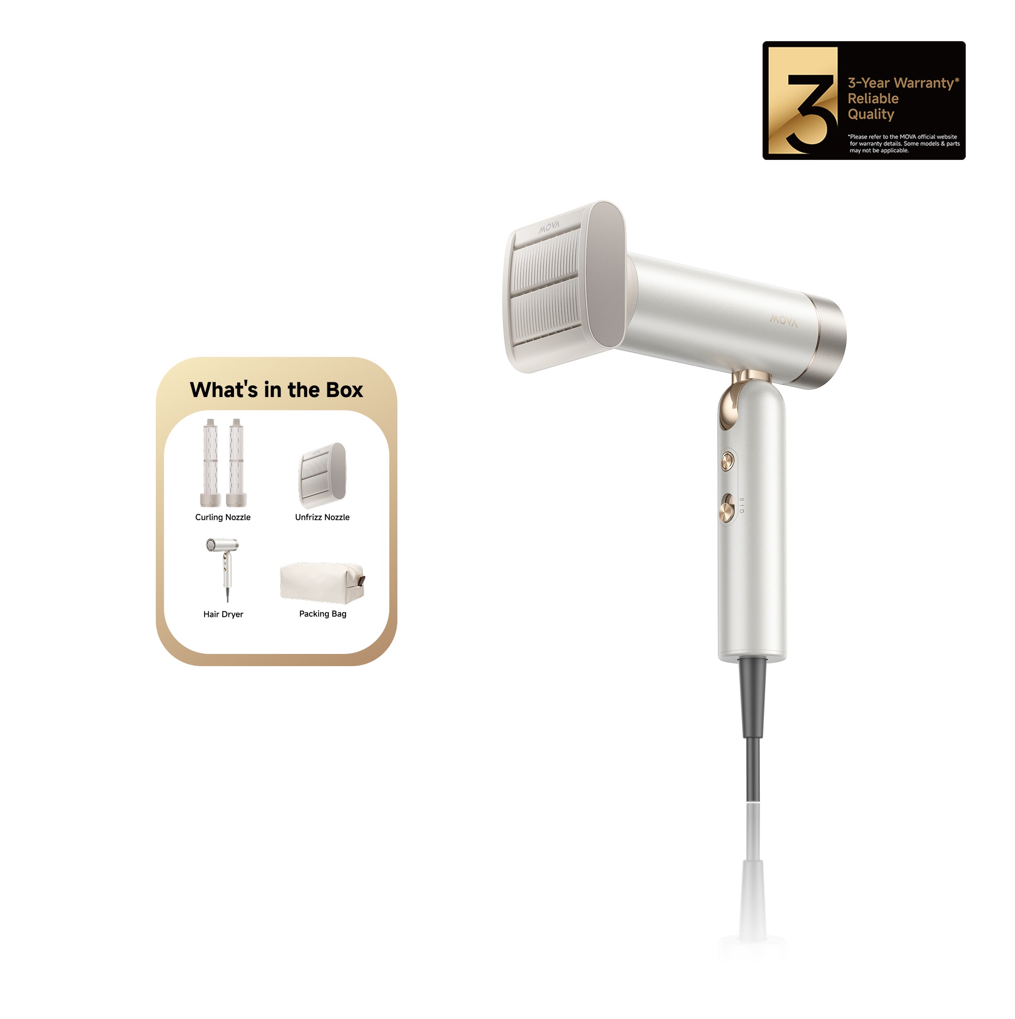 MOVA Flip 10 Hairdryer