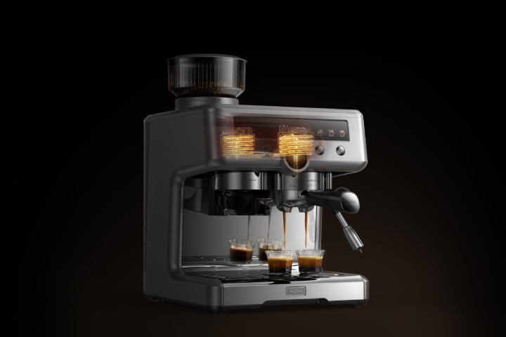 Precise Extraction & Powerful Steam