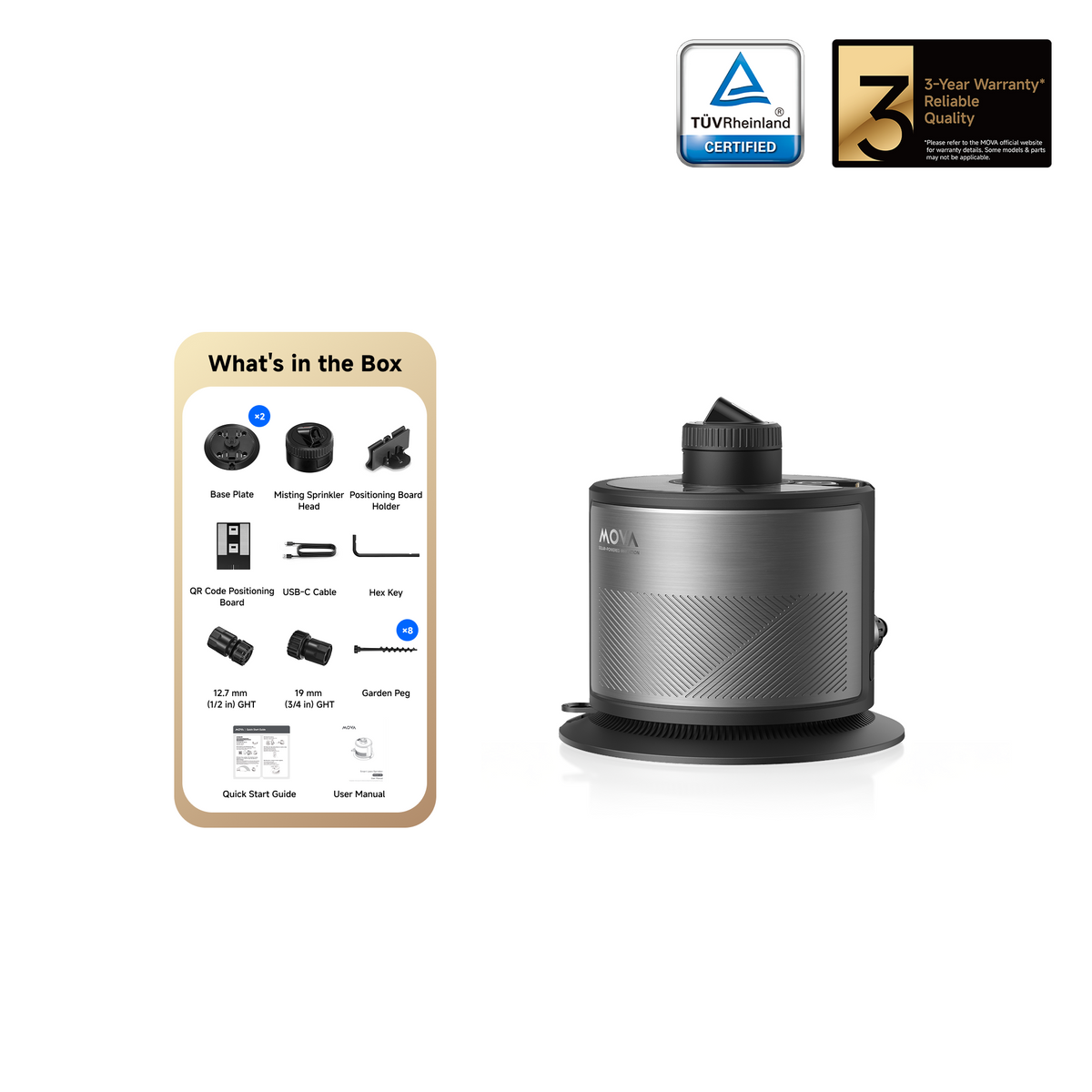 MOVA L10 Smart Lawn Sprinkler