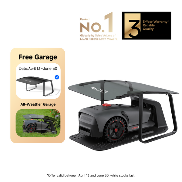 MOVA 1000 Robot Lawn Mower: Free Garage Offer – Ends Soon