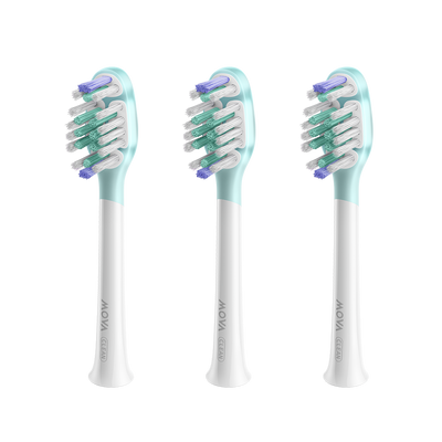 MOVA Deep Clean Brush Head (Four-zone Floating)（3-pack）