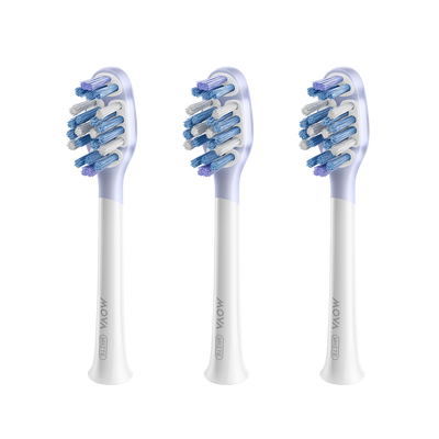 MOVA Whitening Brush Head (Four-zone Floating) （3-pack）
