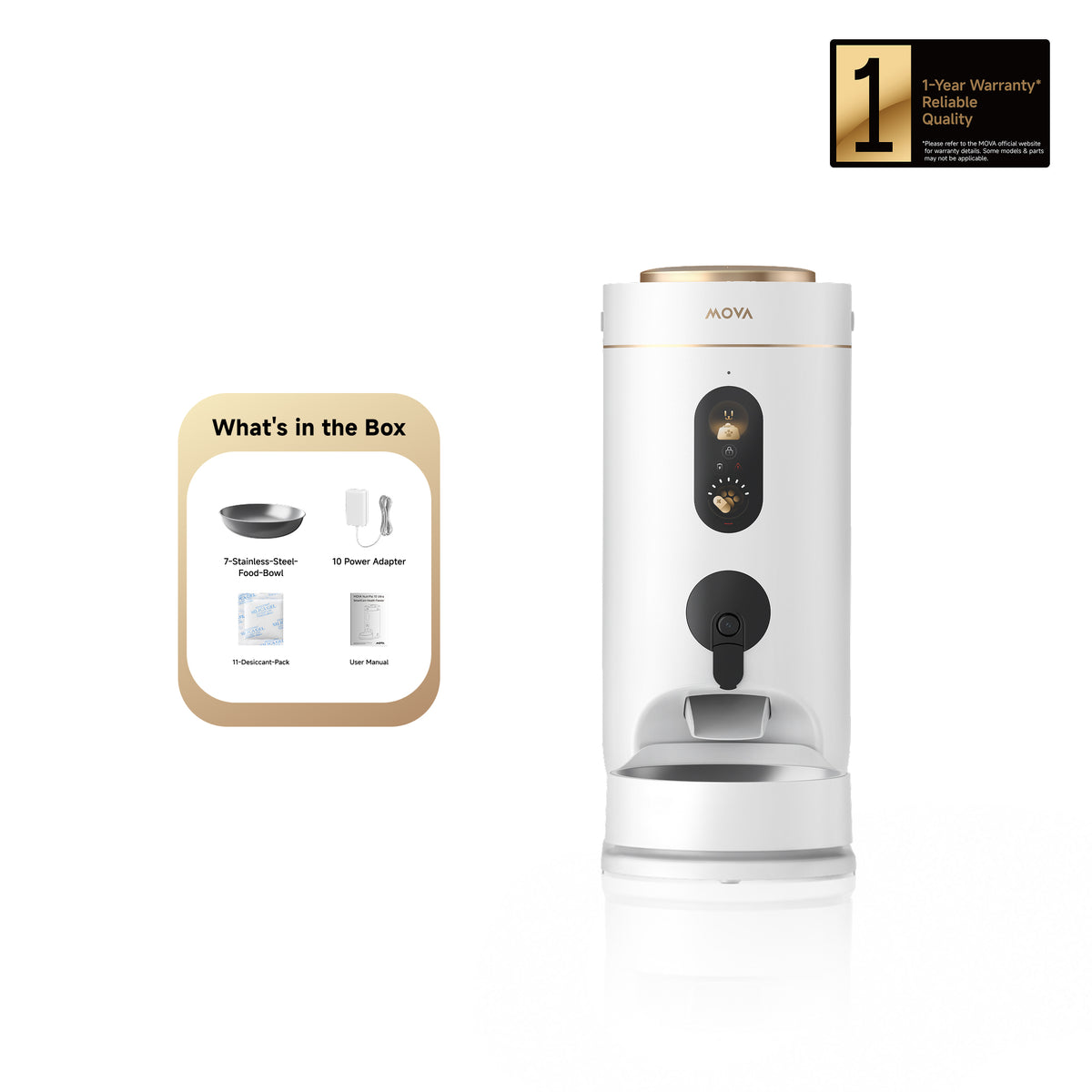 MOVA NutriPal 10 Ultra Automatic Pet Feeder