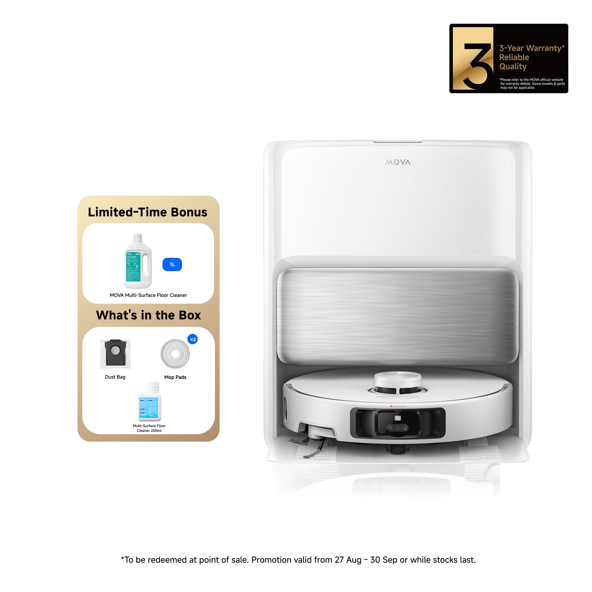 MOVA P70 Pro Ultra Robot Vacuum