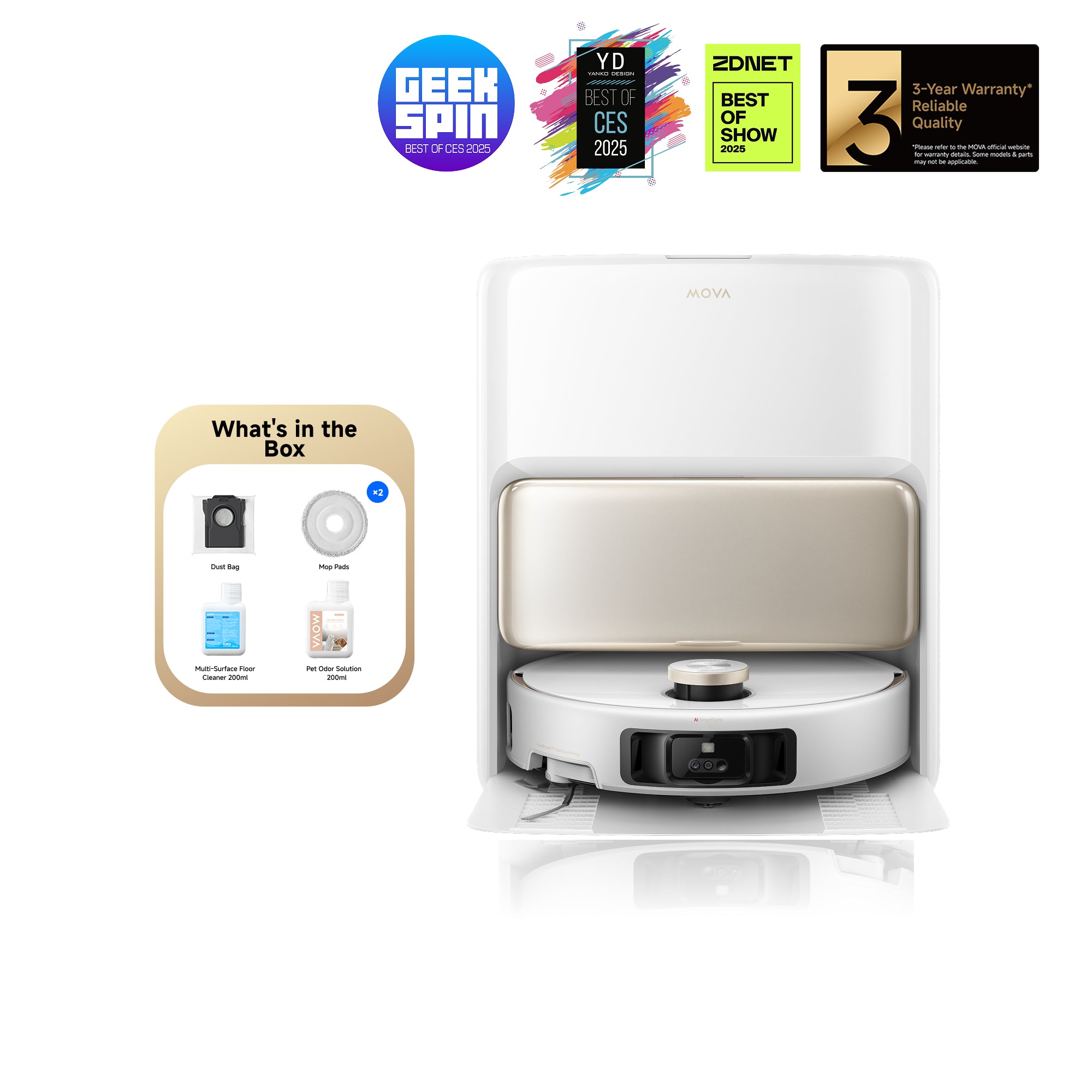 [Pre-order]MOVA V50 Ultra Robot Vacuum