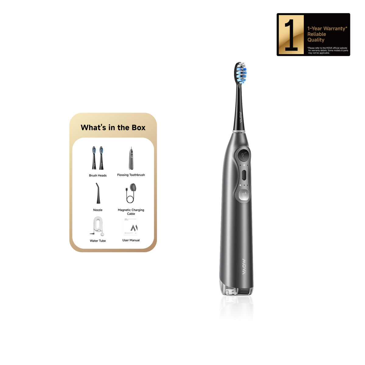 MOVA WaterWave Flossing Toothbrush