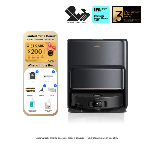 MOVA Z60 Ultra Roller Complete Robot Vacuum