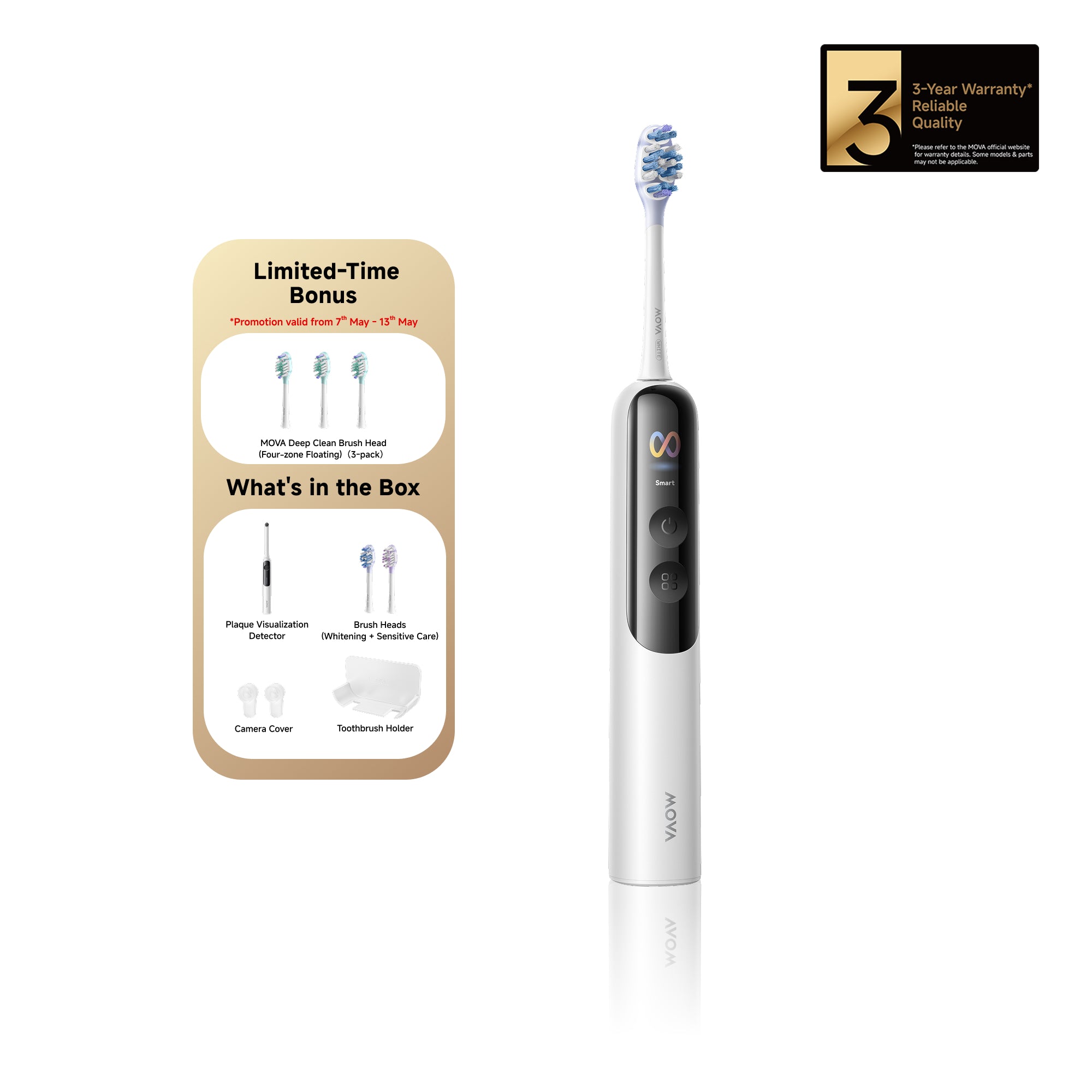 MOVA Fresh 20 VISION Electric Toothbrush