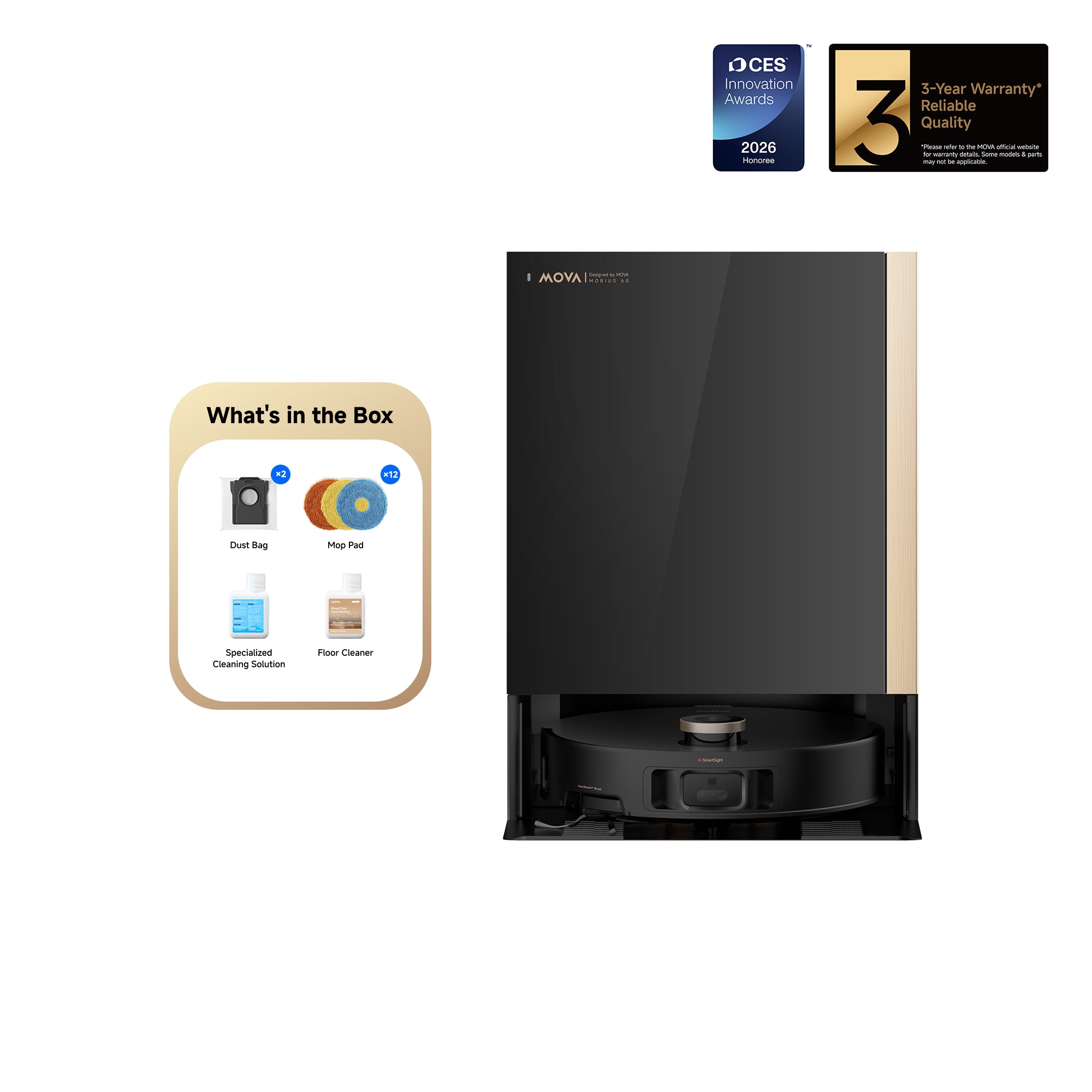 MOVA MOBIUS 60 Robot Vacuum